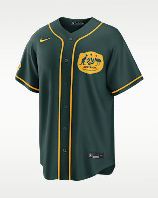 Мужские джерси Australia National Team Nike Soccer x MLB Stadium Jersey