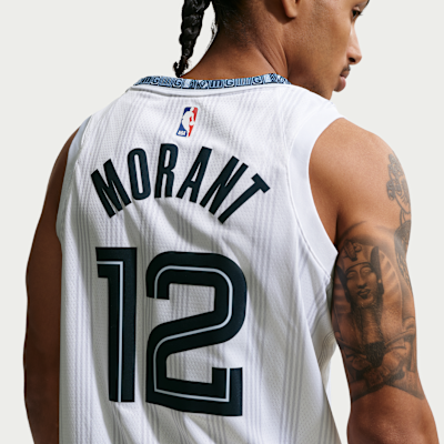 Ja Morant Memphis Grizzlies City Edition Men's Nike NBA Swingman Jersey