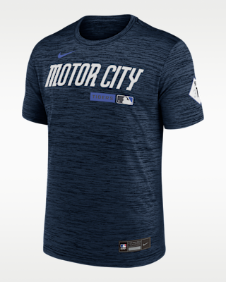 Мужская футболка Detroit Tigers City Connect Velocity Nike Dri-FIT MLB