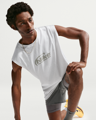 Мужская футболка Nike Dri-FIT Sleeveless для бега