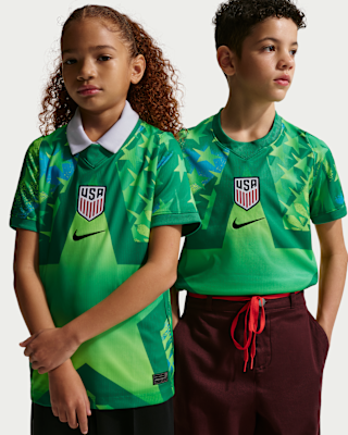 Детские джерси USMNT 2026 Stadium Goalkeeper Big Kids' Nike Dri-FIT Soccer Replica Short-Sleeve Jersey