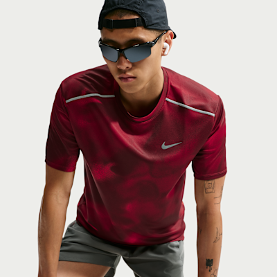 Nike Miler Dri-FIT Kısa Kollu Erkek Koşu Üstü