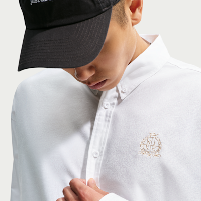 Рубашка мужская Nike Club Long-Sleeve Oxford Top