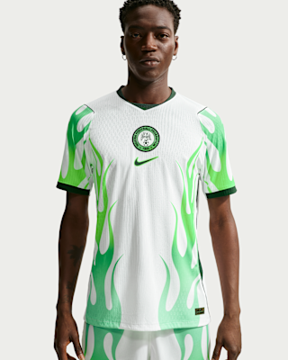 Мужские джерси Nigeria 2026 Match Away Nike Aero-FIT Soccer Authentic Jersey