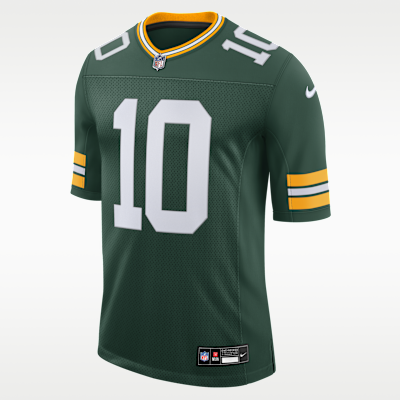 Jersey Nike Dri-FIT de la NFL Limited para hombre Jordan Love Green Bay Packers