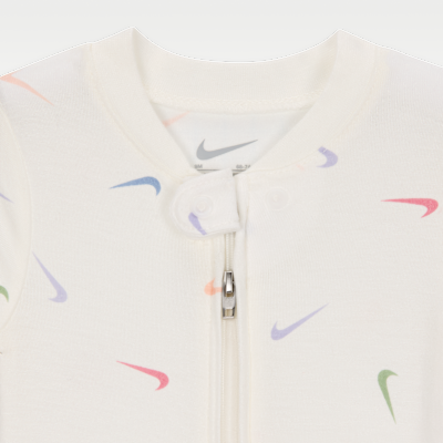Nike Baby (0-9M) Printed Viscose Footed Coverall