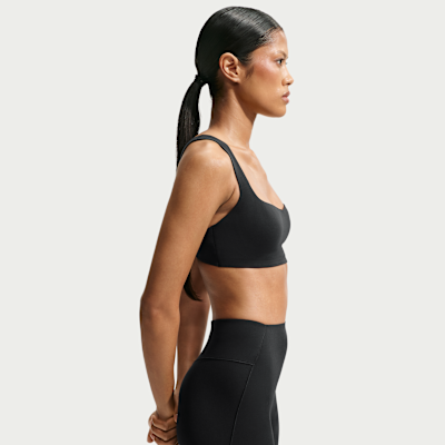NikeSKIMS Studio Stretch Kare Yaka Kadın Sütyeni görsel 3