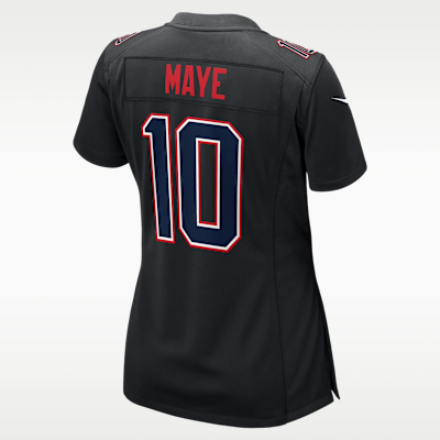 Drake Maye New England Patriots Super Bowl LX Women's Nike NFL Game Fashion Jersey