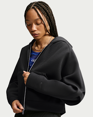 Женское худи Nike Article Fleece Oversized Full-Zip Hoodie