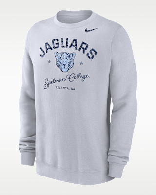 Мужской свитшот Nike College (Spelman College) Men’s Club Fleece Crew-Neck
