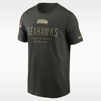 Seattle Seahawks Salute to Service Sideline Primary Edge Men's Nike Dri-FIT NFL T-Shirt