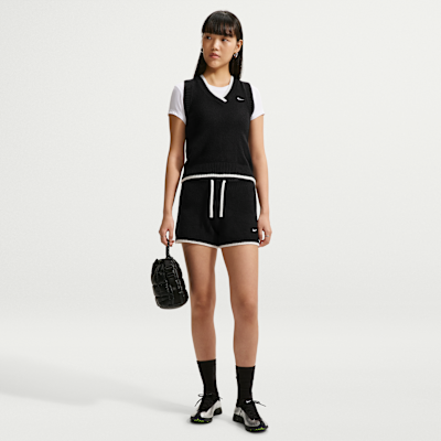 Шорты женские Nike Sportswear Relax Knit Mid-Rise