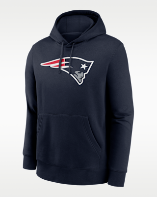 Мужское худи Drake Maye New England Patriots Nike NFL Pullover Hoodie