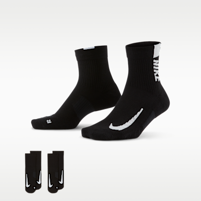Calcetines al tobillo de running Nike Multiplier (2 pares)