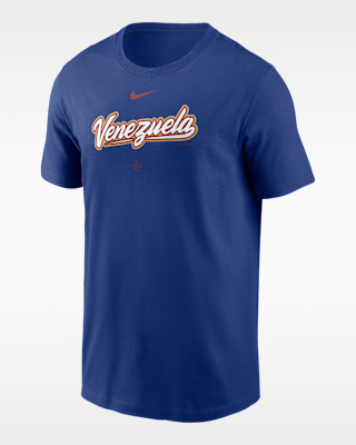 Мужская футболка Venezuela National Baseball Team 2026 World Baseball Classic Wordmark Nike