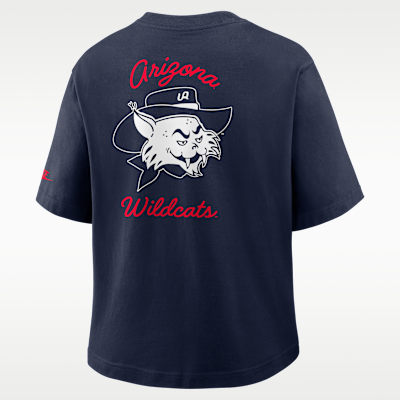 Arizona Legacy Pocket Boxy Women's Nike College T-Shirt
