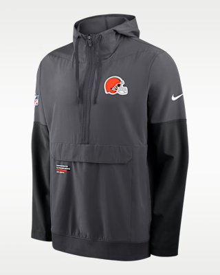 Мужская куртка Cleveland Browns Well Rounded Anorak Nike NFL 1/2-Zip Hooded