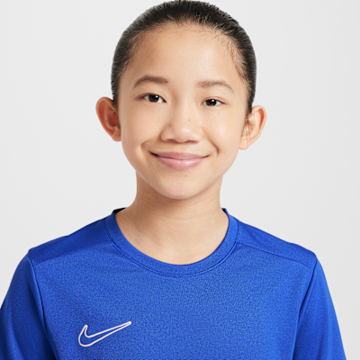 Playera de fútbol Dri-FIT para niños talla grande Nike Academy