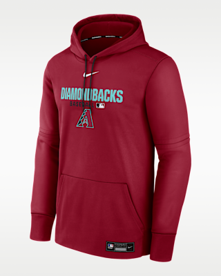 Мужское худи Arizona Diamondbacks Authentic Collection Nike Therma MLB Pullover Hoodie