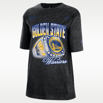 Playera Nike de la NBA para mujer Golden State Warriors Courtside