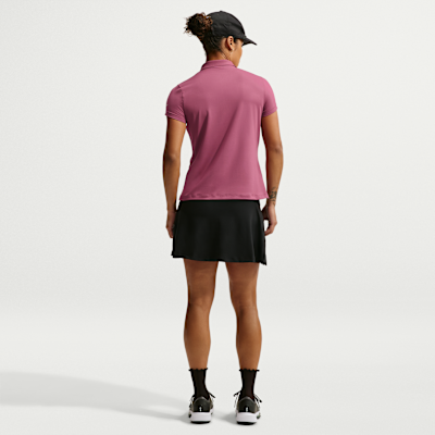 Nike Golf Club Dri-FIT UV Kısa Kollu Kadın Golf Polo Üstü görsel 5