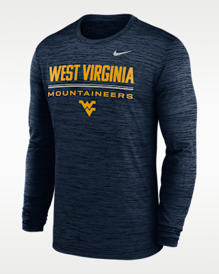 Мужская футболка West Virginia Sideline Velocity Nike Dri-FIT College