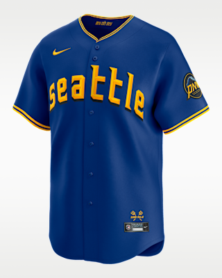 Мужские джерси Julio Rodríguez Seattle Mariners City Connect Nike Dri-FIT ADV MLB Limited Jersey