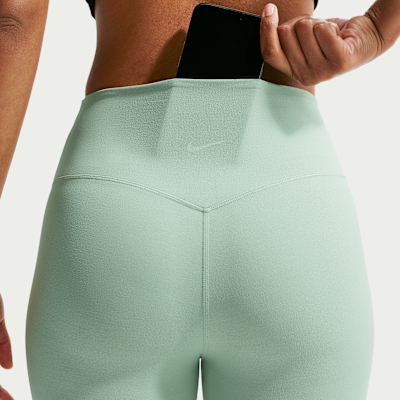 Nike Zenvy Yüksek Belli Bilek Üstü Ön Dikişsiz Kadın Taytı görsel 6