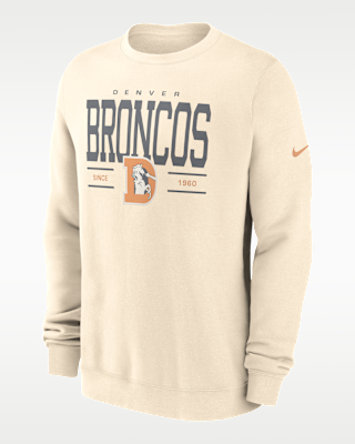 Мужские  Denver Broncos Club Nike NFL Pullover Crew