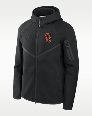 Мужская куртка USC Tech Fleece Windrunner Nike College Full-Zip Hooded для бега