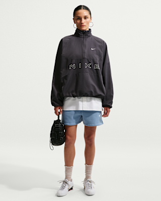Женские шорты Nike Studio Fleece Medium Weight Mid-Rise Shorts