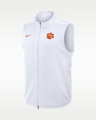 Мужская безрукавка Clemson Primetime Victory Nike Therma-FIT College Full-Zip Vest