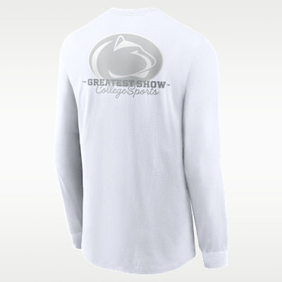 Penn State 2025 White Out Men's Nike College Long-Sleeve T-Shirt