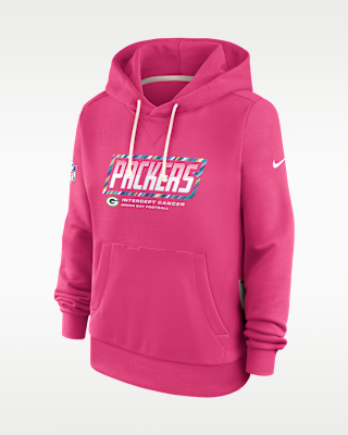 Женское худи Green Bay Packers Crucial Catch Standard Issue Nike Dri-FIT NFL Pullover Hoodie