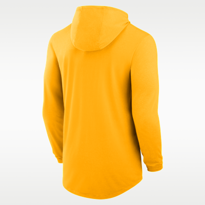 Playera de manga larga con gorro universitaria Nike Dri-FIT para hombre Iowa Campus Arch