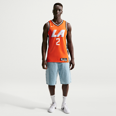 Jersey Nike Swingman de la NBA para hombre de Kawhi Leonard de Los Angeles Clippers City Edition