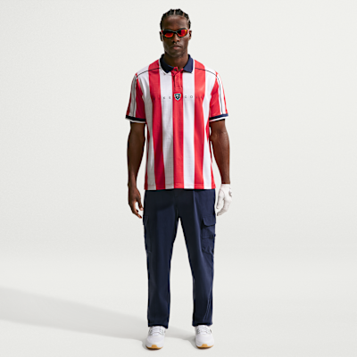Nike Fairway Fresh Dri-FIT Bol Kesimli Kısa Kollu Erkek Golf Polo Üstü görsel 4