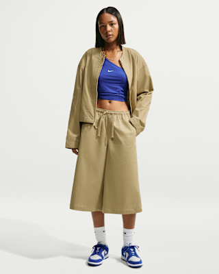 Женские шорты Nike Sportswear Oversized Mid-Rise Parachute Shorts