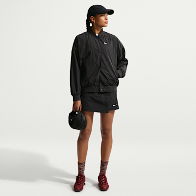 Veste universitaire oversize Nike Sportswear pour femme