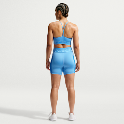 Nike Pro Sculpt Dri-FIT Yüksek Belli 13 cm Kadın Bisiklet Şortu görsel 5