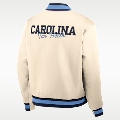 North Carolina Legacy Men's Nike College Full-Snap Bomber Jacket