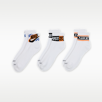 Nike Everyday Plus Ankle Socks (3 Pairs)