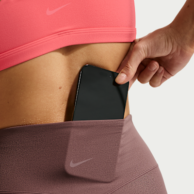Nike Zenvy Yüksek Belli 20 cm Kadın Bisiklet Şortu görsel 6