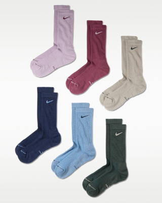 Unisex носки Nike Everyday Elevated Crew Socks (6 Pairs)