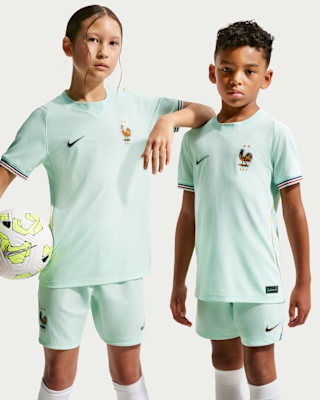 Детские джерси FFF 2026 Stadium Away Big Kids' Nike Dri-FIT Soccer Replica Jersey