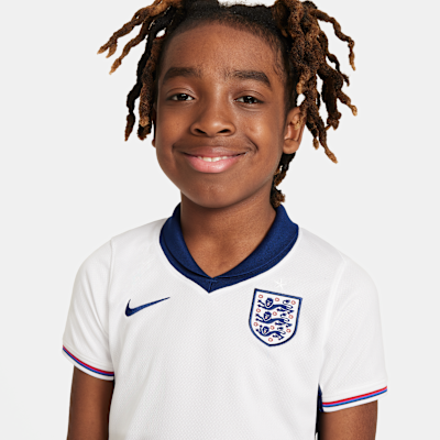 Primera equipació Stadium Anglaterra 2024/25 Equipació de futbol de tres peces Replica Nike - Nen/a petit/a