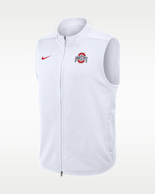 Мужская безрукавка Ohio State Primetime Victory Nike Therma-FIT College Full-Zip Vest