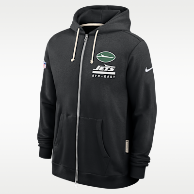 New York Jets Utility Player Sideline Men's Nike Dri-FIT NFL Full-Zip Hoodie