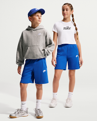 Детские шорты Nike Sportswear Club Fleece Big Kids' French Terry Shorts