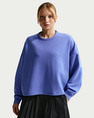 Женские Nike 24.7 ImpossiblySoft Dri-FIT Oversized Crew-Neck Top